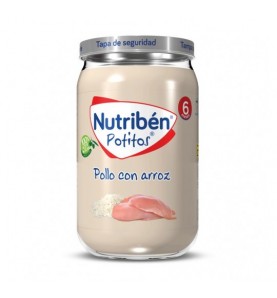 NUTRIBEN POLLO CON ARROZ POTITO 235 G