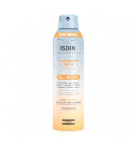 FOTOPROTECTOR ISDIN SPF-30 SPRAY TRANSPARENT WET SKIN  250 ML