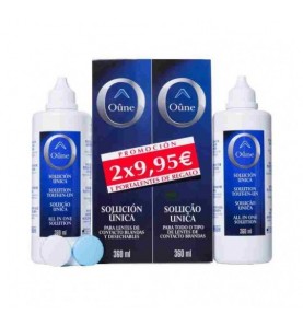 OÛNE SOLUCION UNICA Lentillas Blandas x 2