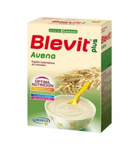 BLEVIT PLUS AVENA 6 MESES 300 G 12 U