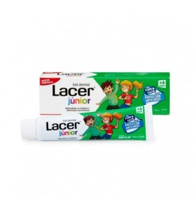 LACER JUNIOR GEL DENTAL 75 ML MENTA