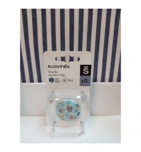 BROCHE CON CADENA SUAVINEX DECORADO