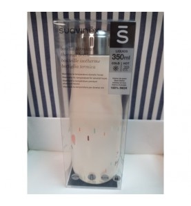 BOTELLA TERMO PARA LIQUIDOS DE ACERO INOXIDABLE