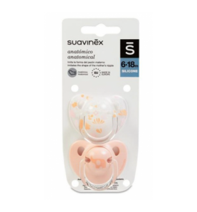 CHUPETE SILICONA ANATOMICO SUAVINEX CLASICO 6-18
