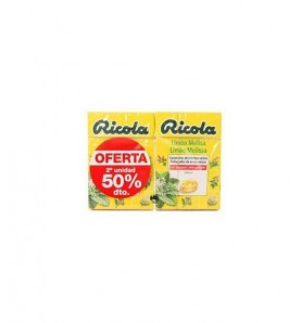 RICOLA DUPLO 2ª-50% CARAMELO S/A LIMON MEL