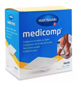 MEDICOMP Gasas suaves 10 uds