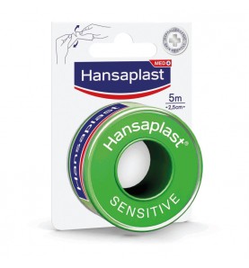 ESPARADRAPO HIPOALERGICO HANSAPLAST SENSITIVE 1