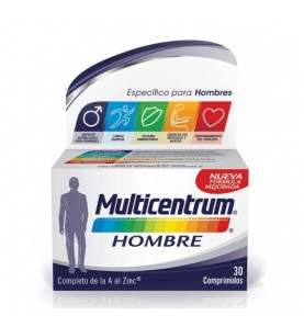 MULTICENTRUM HOMBRE 30 COMPRIMIDOS
