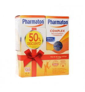 PHARMATON COMPLEX 2 ENVASES 60 COMPRIMIDOS PACK