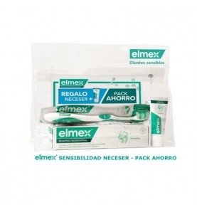 ELMEX SENSIBILIDAD NECESER CEPILLO + PASTA