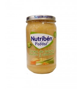 NUTRIBEN CREMA DE PATATA PUERRO Y ZANAHORIA 1 PO