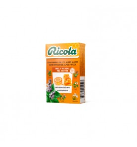 RICOLA CARAMELOS 1 ENVASE 50 G SABOR MIEL Y HIER