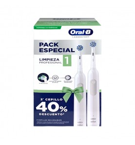 ORAL B CEPILLO ELECTRICO DUPLO PROF 1