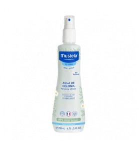 MUSTELA BEBE AGUA DE COLONIA SIN ALCOHOL 200 ML