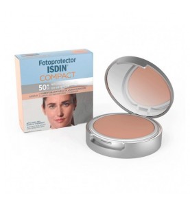 FOTOPROTECTOR ISDIN COMPACT SPF-50+ MAQUILLAJE COMPACTO OIL-FREE ARENA 10 G